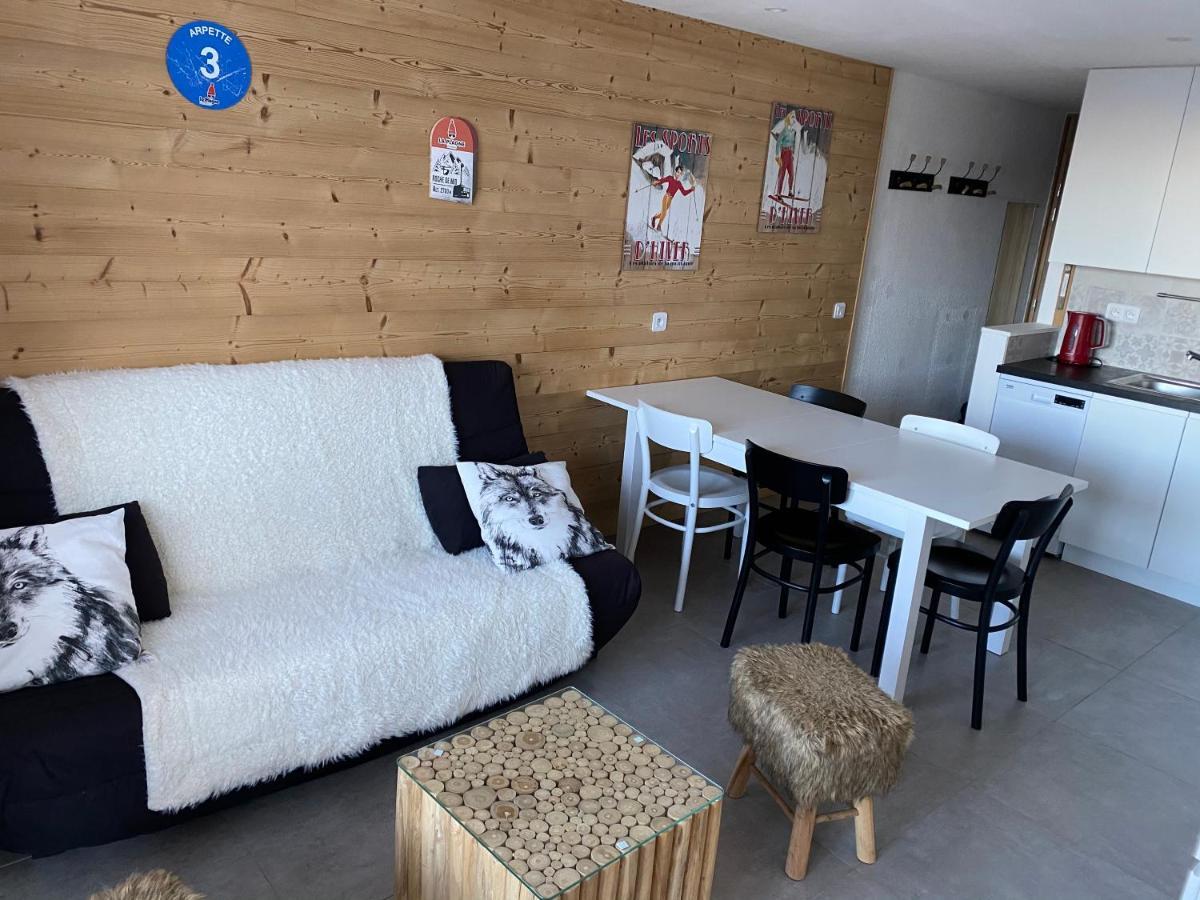 Plagne Centre - Immeuble Le Mustag - Wifi Apartment La Plagne Luaran gambar